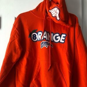 Rays Orange Hoodie